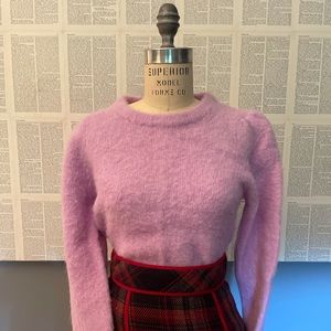 J. Crew Supercozy Puff Sleeve Pullover Sweater
